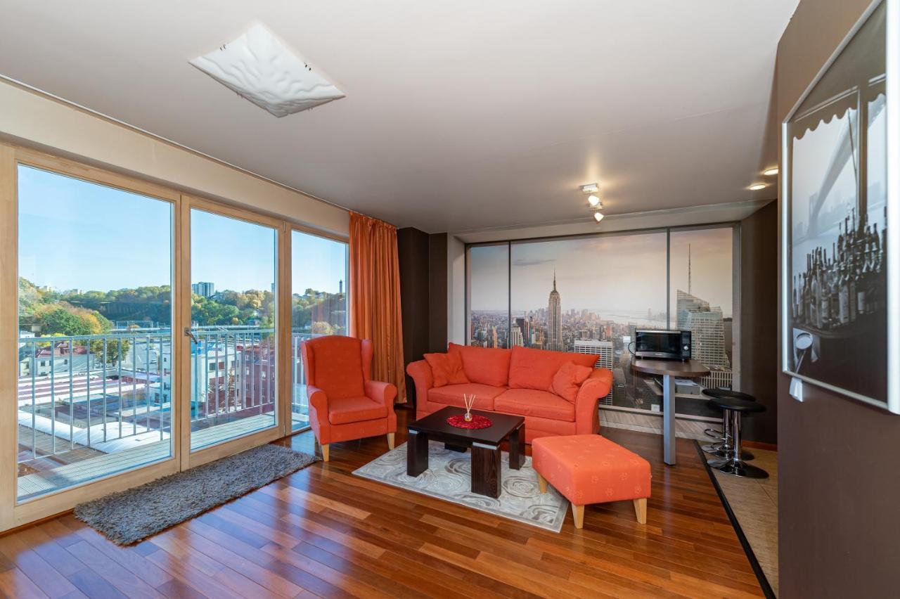 Panoramic City Centre Apartment By Polo Apartments Κάουνας Εξωτερικό φωτογραφία