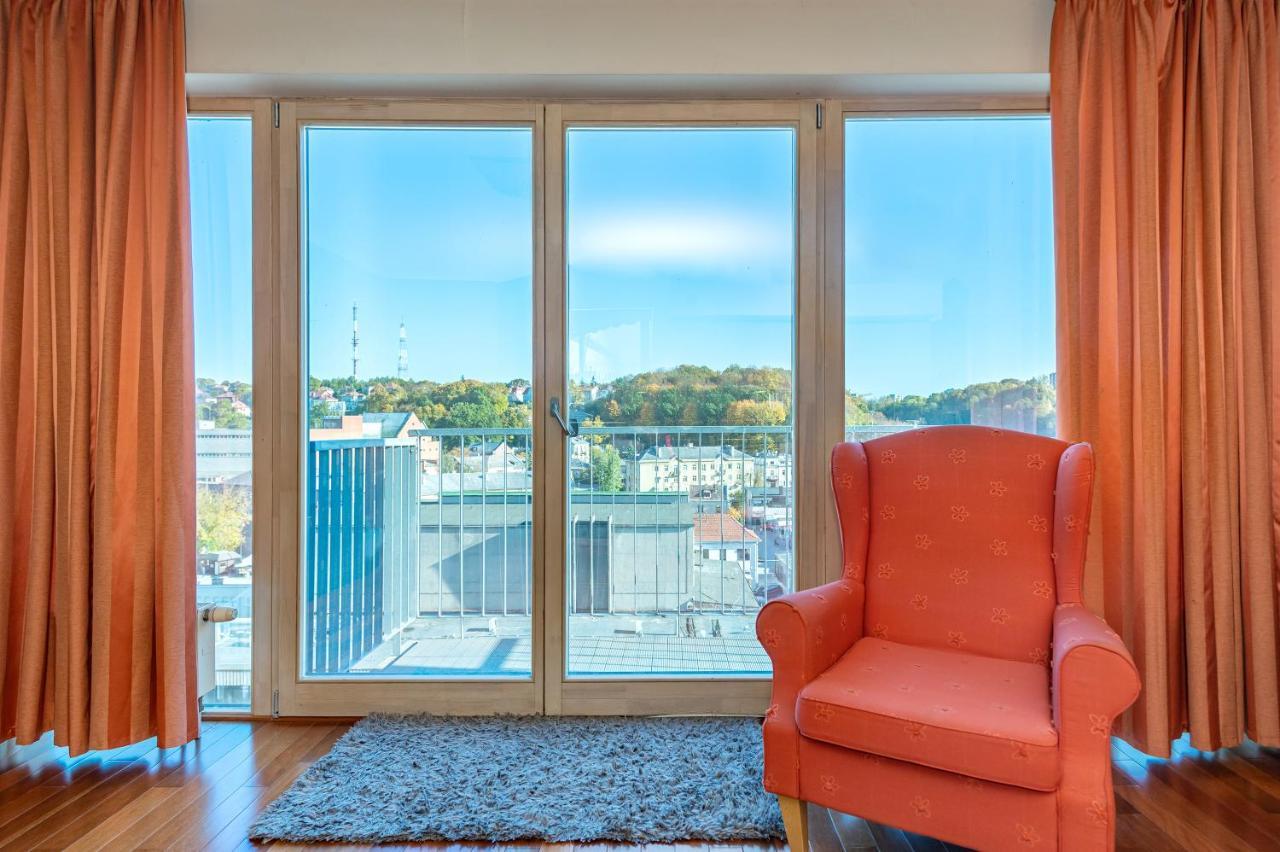 Panoramic City Centre Apartment By Polo Apartments Κάουνας Εξωτερικό φωτογραφία