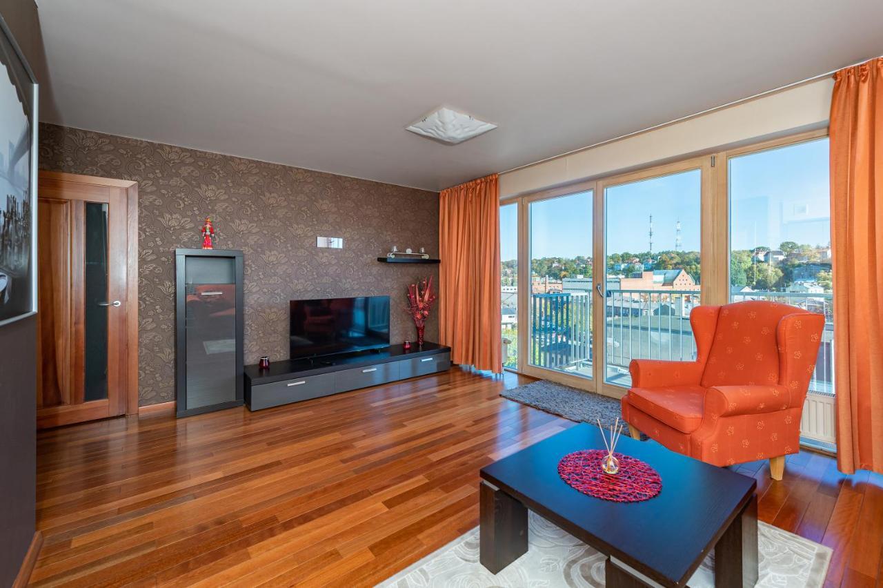 Panoramic City Centre Apartment By Polo Apartments Κάουνας Εξωτερικό φωτογραφία