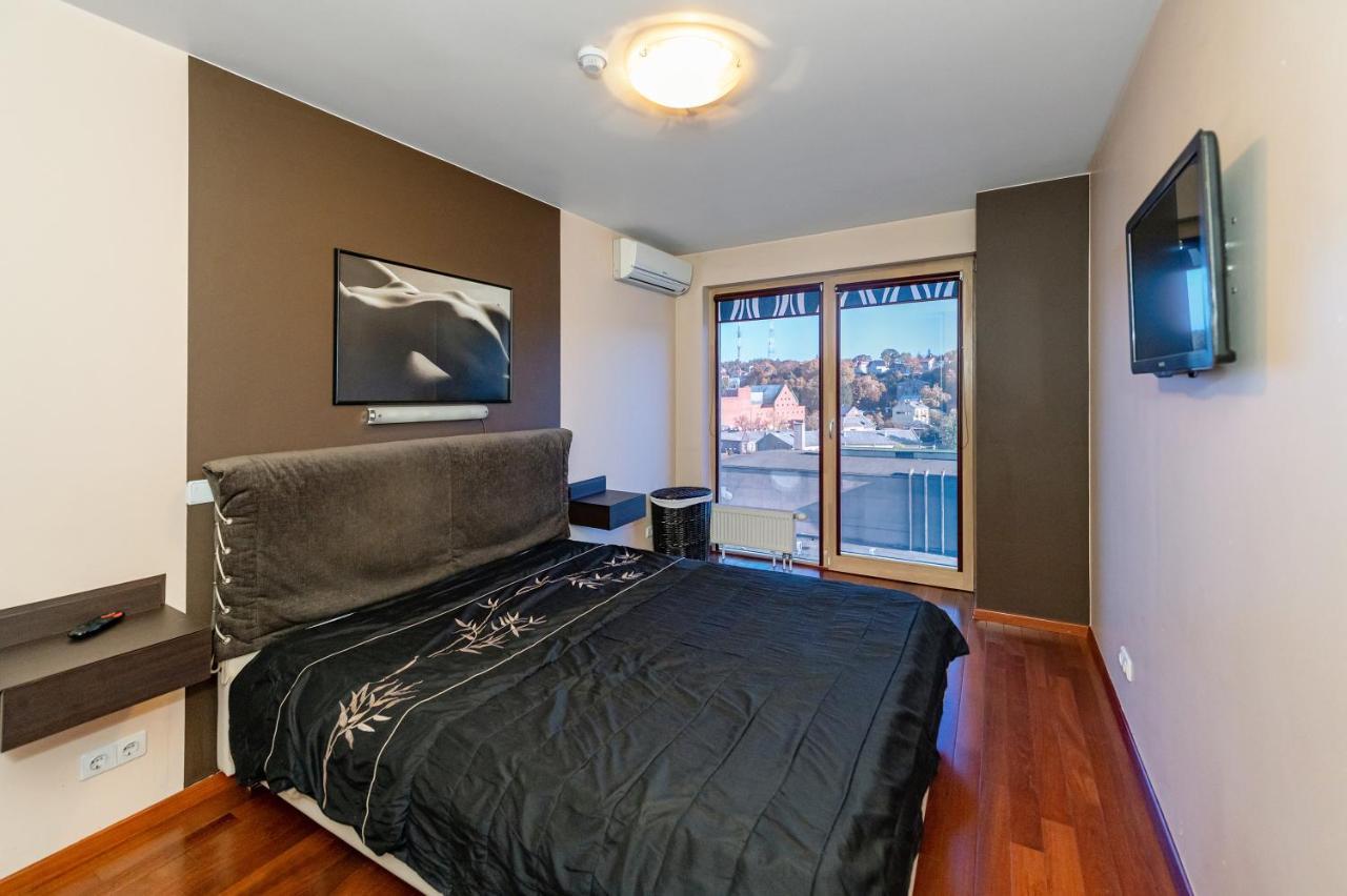 Panoramic City Centre Apartment By Polo Apartments Κάουνας Εξωτερικό φωτογραφία